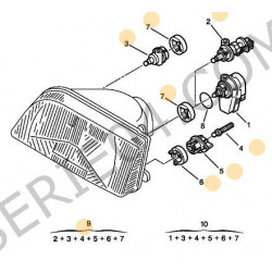 kit réglage de projecteur