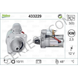 démarreur échange-standard moteur indénor Ø90