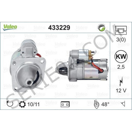 démarreur échange-standard moteur indénor