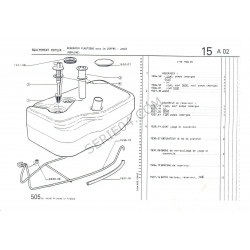 réservoir de carburant