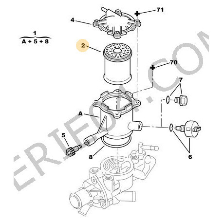 filtre à gasoil