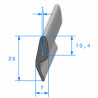 Joint caoutchouc 140mm