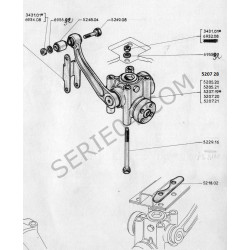 Hebel hinterer Stoßdämpfer - SERIE04 SARL