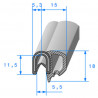 joint de porte ar 3100mm