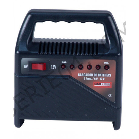 Chargeur de batterie 6V-12V 12Amp