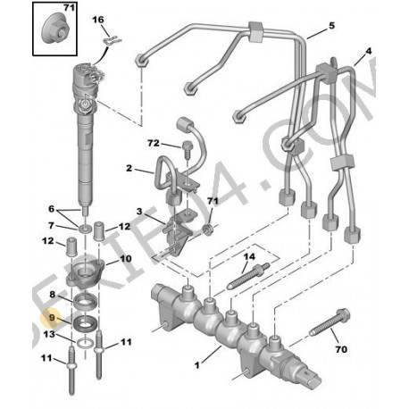 joint d'injecteur HDi