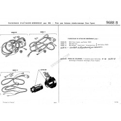 arnés de cableado del enganche del remolque