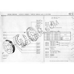 set of 4 brake pads