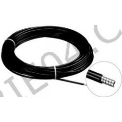 plastic omhulsel voor pianodraad of kabel verkocht per meter