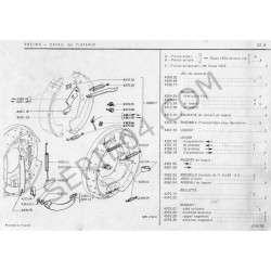 rear brake shoe link