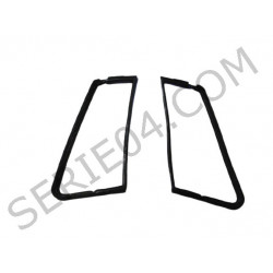 pair of door deflector rubber gaskets