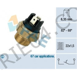 engine fan temperature switch