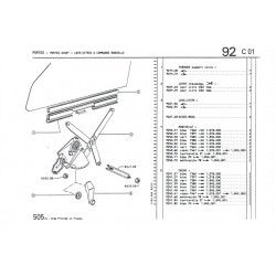 collar of window crank