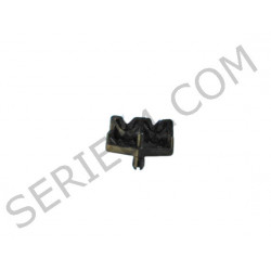 Clip doble para tubo de combustible o freno. 4.8x6