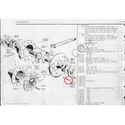 vis de différentiel Ø14