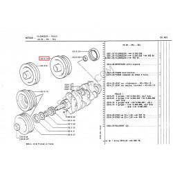 puleggia dell'albero motore
