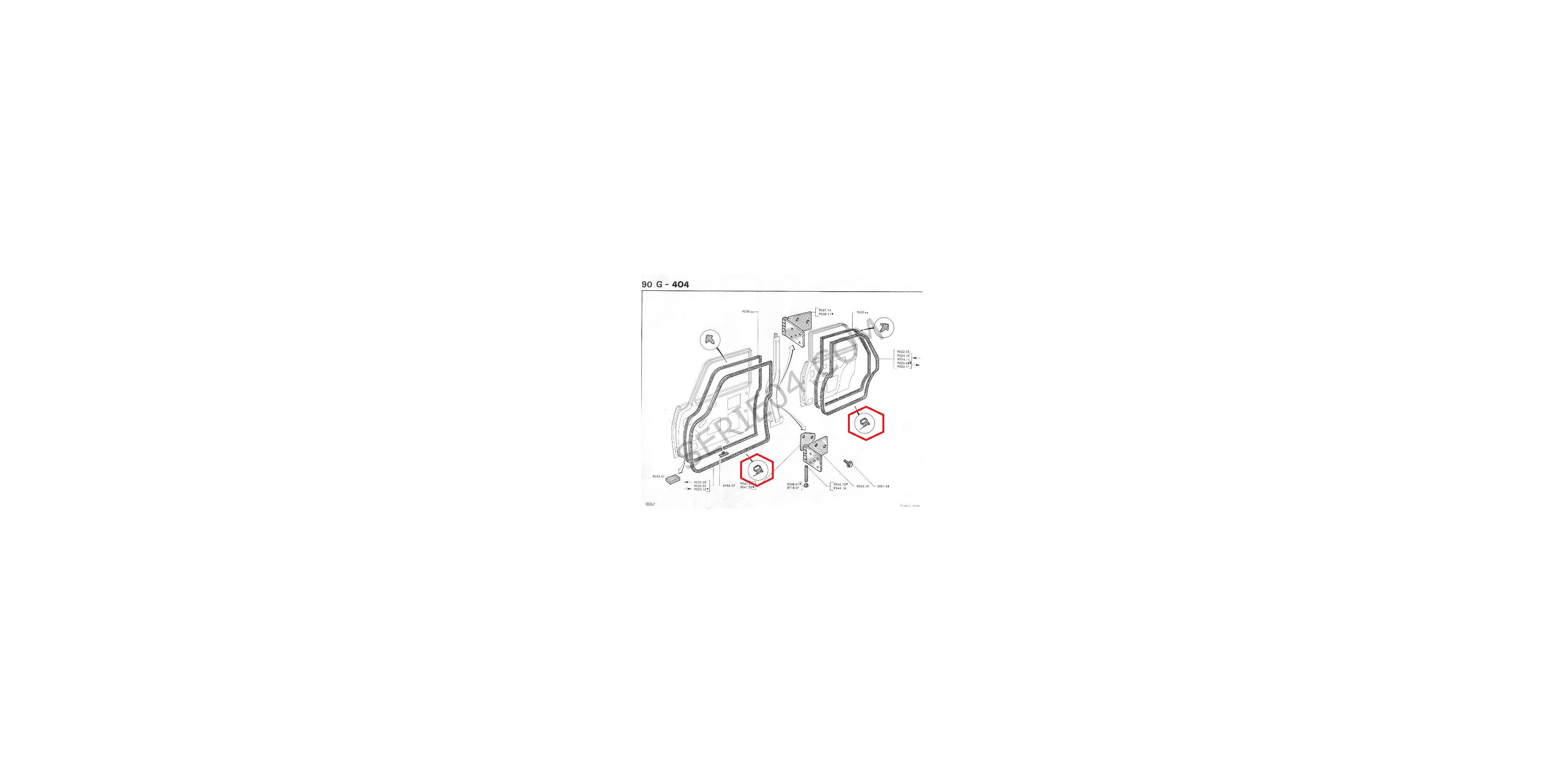 Joint plat caoutchouc D1 ø 61mm D2 ø 47mm Amatis, Bonnet, Colged,  Elettrobar, Eurotec, Rancilio 437079