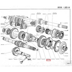 21 and 34 tooth pinion, overdrive