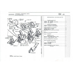 heater control lever