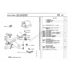 Manguera de caja de cambios automática 3HP22