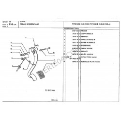 cable del embrague longitud 810 mm