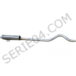 pipe + intermediate exhaust silencer