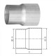 réducteur d'échappement 35x38.5
