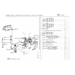 cache entrée de porte intérieur