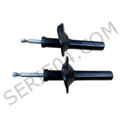 Pair of front gas shock absorbers