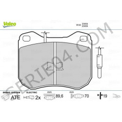 set front brake pads