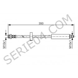 Flexible de frein avant L350