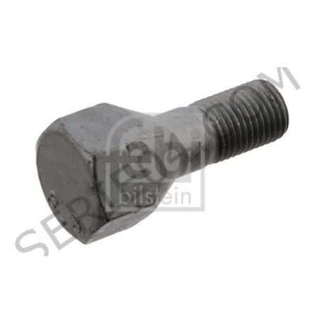 Wheel mounting screw