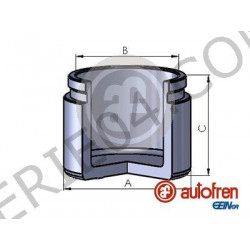 piston d'étrier de frein avant