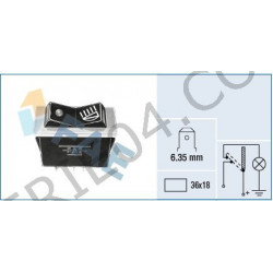 Interruptor universal para faros antiniebla