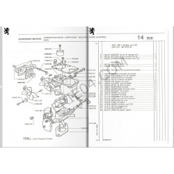 corps inférieur de carburateur