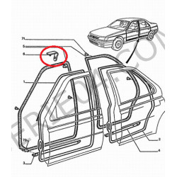agrafe de joint de porte