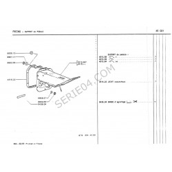 brake pedal bracket