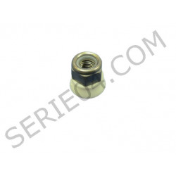 nylstop nut with plastic collar to rod end