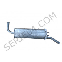 rear exhaust silencer