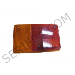 Transparent rear light left