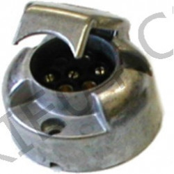 Alu 7 pin socket for trailer hitch