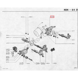 soporte del motor del limpiaparabrisas