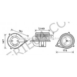 moteur de ventilateur