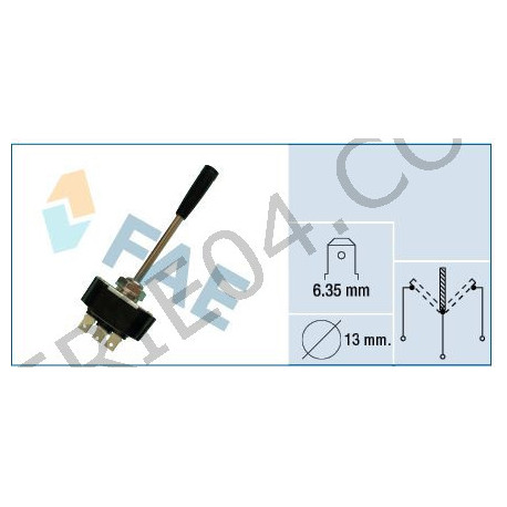 commutateur universel long on-off-on - SERIE04 SARL