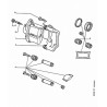 Brake caliper repair kit