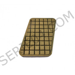 brake pedal rubber