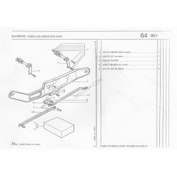 set van 2x ruitenwisserstangen