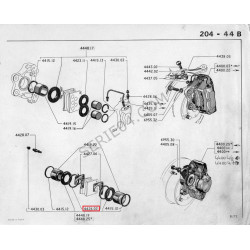 circlips d'étrier Girling Ø48