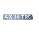 monogramme AX 14 TRD