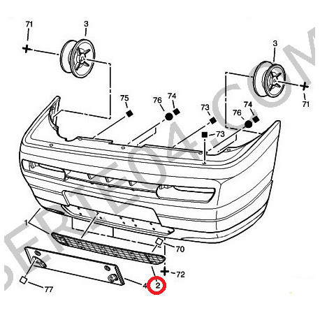 grille pare-pierres